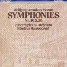 mozart symphonies nr. 39 & 29 - concertgebouw & harnoncourt CD 1984 teldec germany mint