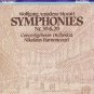mozart symphonies nr. 39 & 29 - concertgebouw & harnoncourt CD 1984 teldec germany mint