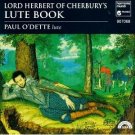 Paul O'Dette - Lord Herbert of Cherbury's Lute Book CD 1992 harmonia mundi germany used mint