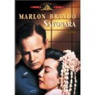 sayonara - marlon brando DVD french and spanish subtitles MGM 147 minutes used mint