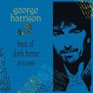 george harrison - best of dark horse 1976 - 1989 CD 1989 ganga warner used mint