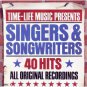 time-life music presents singers & songwriters 40 hits CD 2-discs 1990 warner time life