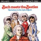 bach meets the beatles - variations in the style of bach CD 1984 proarte intersound japan used bach meets the beatles - variations in the style of bach CD 1984 proarte intersound japan used