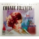 connie francis - her greatest hits & finest performances CD 3-discs 1996 readers digest used mint connie francis - her greatest hits & finest performances CD 3-discs 1996 readers digest used mint