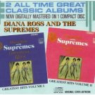 diana ross and the supremes - greatest hits volume I & II CD 1986 motown used