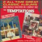 temptations - temptations christmas card & give love at christmas CD 1986 motown used mint