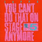frank zappa - you can't do that on stage anymore vol.5 CD 2-discs 1992 rykodisc 1995 zappa used mint