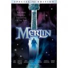 merlin - sam neill helena bonham carter DVD 1998 hallmark lions gate used mint merlin - sam neill helena bonham carter DVD 1998 hallmark lions gate used mint