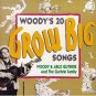 woody & arlo guthrie - woody's 20 grow big songs CD 1992 warner used mint
