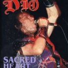 DIO - sacred heart the DVD 1986 Niji rhino 60 minutes 12 tracks used mint
