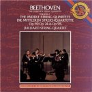 beethoven complete string quartets vol 2 middle string quartets op 59, 74, + 95 CD 3-discs 1983 CBS beethoven complete string quartets vol 2 middle string quartets op 59, 74, + 95 CD 3-discs 1983 CBS