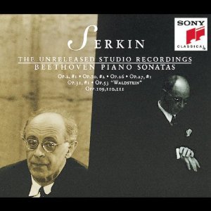 serkin unreleased studio recordings beethoven piano sonatas 1 6 12 13 16 21 30 31 32 3CDs 1994 sony