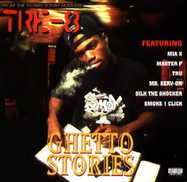tre-8 - ghetto stories CD 1995 priority no limit 20 tracks used mint