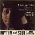 aretha franklin - unforgettable a tribute to dinah washington CD 1995 sony legacy used mint