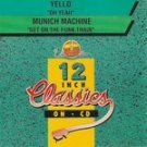 yello & munich machine - 12 inch classics on CD 1992 unidisc canada 2 tracks used mint