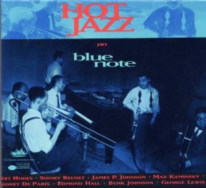 hot jazz on blue note - various artists CD 4-disc box 1996 capitol blue note used mint