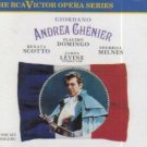 giordano - andrea chenier - domingo scotto milnes levine CD 2-disc box 1990 RCA used like new