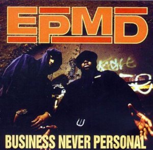 EPMD - business never personal CD 1993 rush def jam chaos 11 tracks used mint