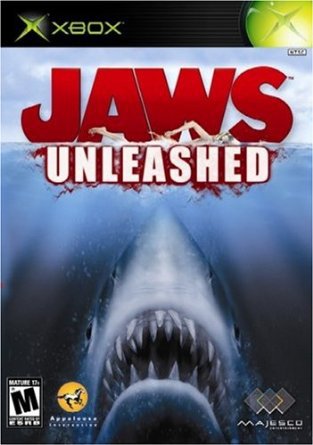 xbox jaws unleashed 2006 majesco NTSC mature 17+ used mint