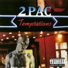 2pac - temptations CD single 1995 interscope atlantic 6 tracks used mint