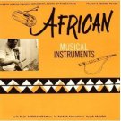 North Africa-Islamic Influence South Of The Sahara - African Musical Instruments LP 1970 asch used