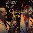 coleman hawkins & lester young - classic tenors CD 1989 CBS signature 12 tracks like new AK 38446