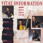 vital information - easier said than done CD 1992 capitol manhattan 12 tracks used mint