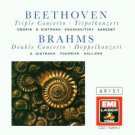 beethoven triple concerto + brahms double concerto - oistrakh CD 1990 EMI used mint
