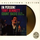 In Person! Tony Bennett + Count Basie and His Orchestra Gold CD 1994 sony used mint