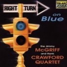 jimmy mcgriff and hank crawford quartet - right turn on blue CD 1994 telarc used mint