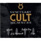 cult - sanctuary MCMXCIII CD single 1993 beggars banquet 4 tracks used
