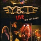 Y&T - live one hot night DVD 3-discs 2007 locomotive spain used mint Y&T - live one hot night DVD 3-discs 2007 locomotive spain used mint