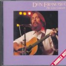 don francisco - live concert CD benson 18 tracks used mint