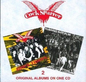 cock sparrer - shock troops & running riot in '84 CD 1993 link step-1 UK used mint