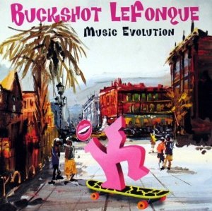 buckshot lefonque - music evolution CD 1997 columbia BMG Direct 15 racks used mint