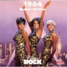 classic rock 1964 shakin' all over - various artists CD 1989 time life warner 22 tracks used mint