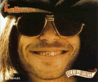 four horsemen - rockin is ma business CD single 1992 def american 3 tracks used like new