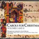 carols for christmas volumes I and II arr & condtd by david willcocks CD 2-discs 1985 rykodisc cbs carols for christmas volumes I and II arr & condtd by david willcocks CD 2-discs 1985 rykodisc cbs