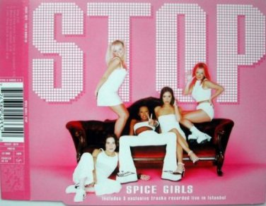 spice girls - stop CD ep 1998 virgin 4 tracks used mint
