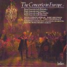 concerto in europe - merlak / grauwels / baillie / zimmermann CD 1988 hyperion used mint