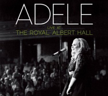 adele - live at the royal albert hall CD + DVD 2011 XL columbia used mint