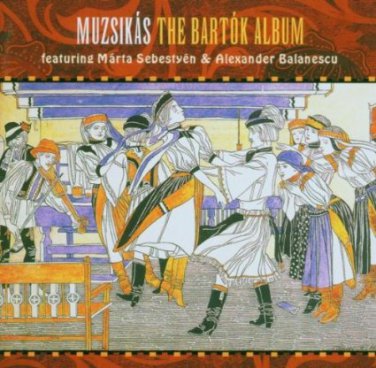 muzsikas - bartok album feat. sebestyen & balanescu CD 1999 rykodisc hannibal 22 tracks
