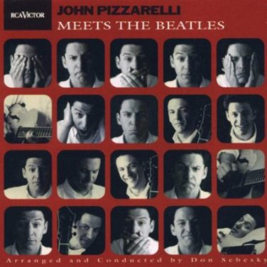john pizzarelli - meets the beatles CD 1998 rca 12 tracks used mint