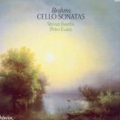 brahms cello sonatas - steven isserlis + peter evans CD 1985 hyperion made in japan used mint