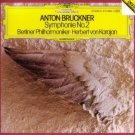 anton bruckner symphonie no.2 - berliner philharmoniker + karajan CD 1982 polydor DG