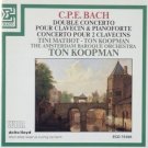 CPE bach Double Concerto Pour Calvecin & Pianoforte + Concerto Pour 2 Clavecins - koopman CD 1988