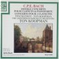 CPE bach Double Concerto Pour Calvecin & Pianoforte + Concerto Pour 2 Clavecins - koopman CD 1988