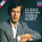 j. s. bach 6 partitas BWV 825 - BWV 830 - andras schiff CD 2-discs 1985 decca used mint