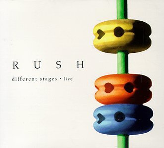 rush - different stages live CD 3-discs 1998 atlantic used