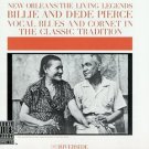 billie & de de pierce - new orleans living legends CD obc riverside 9 tracks used mint